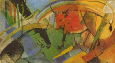 Cattle by Franz Marc